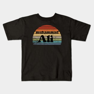 vintage muhammad ali Kids T-Shirt